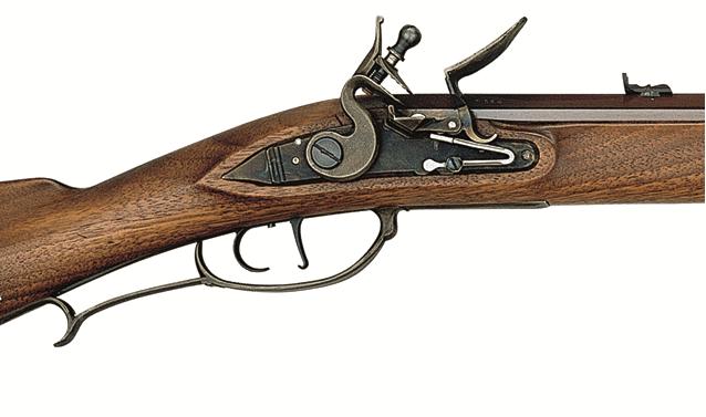 Křesadlová puška Puška Jäger Hunter cal. 54 zámek detail