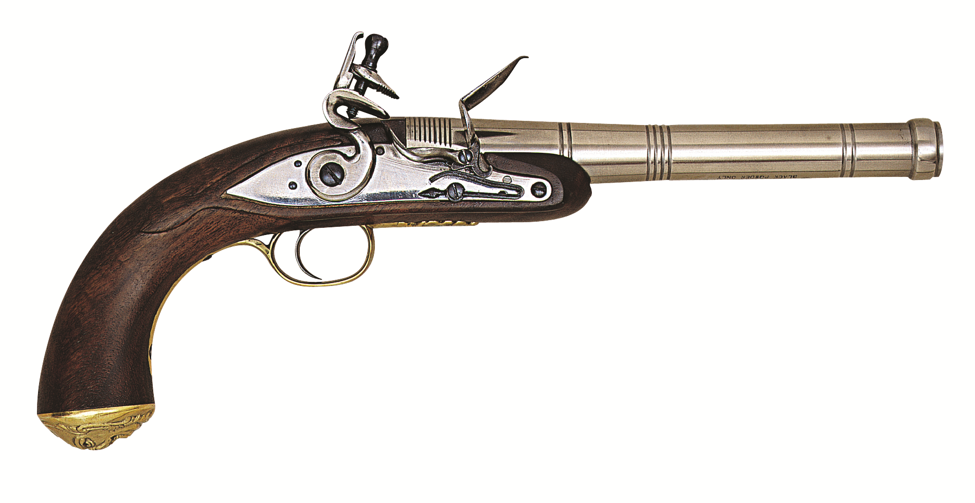 Křesadlová pistole Queen Anne cal. .50