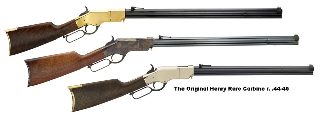 Puška - The Original Henry Rare Carbine r. .44-40 - brass