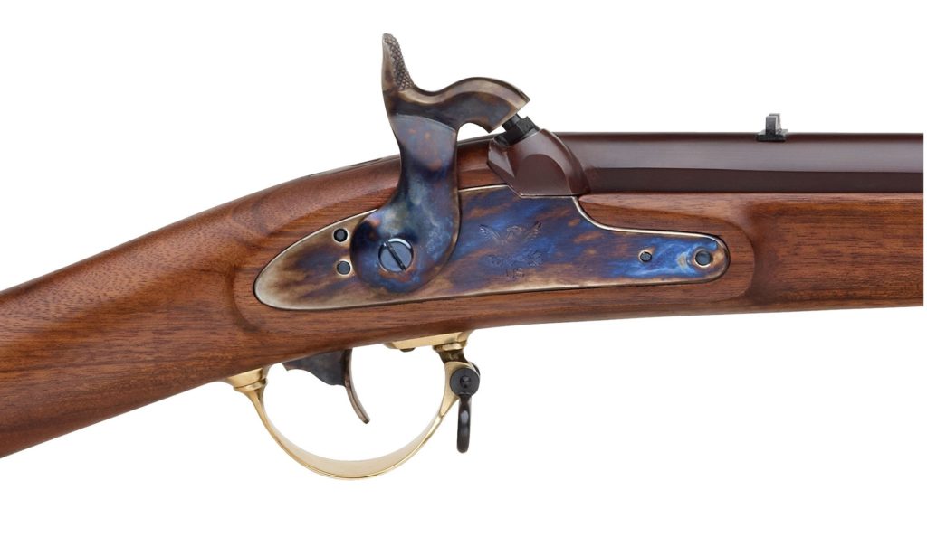 Perkusní puška S. 201 Mississippi US Model 1841  - detail zámku